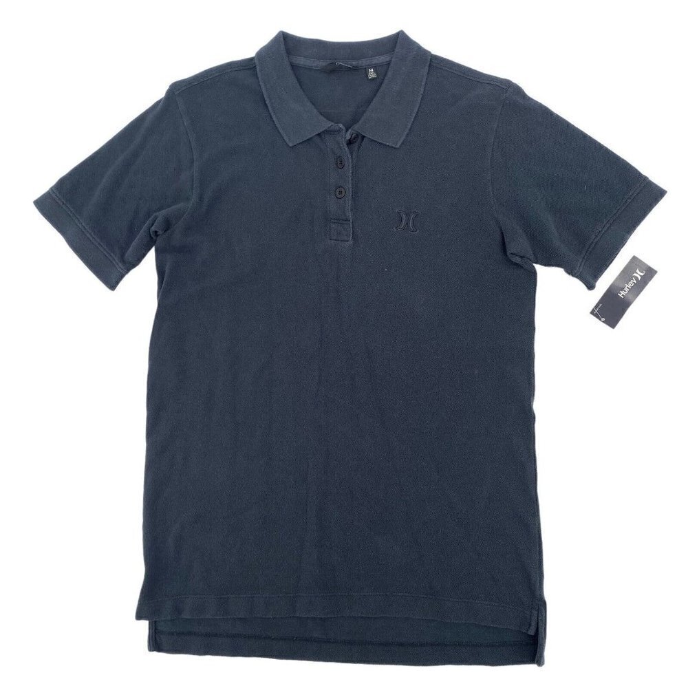 Hurley Women’s Size M Cotton Polo Shirt NWT